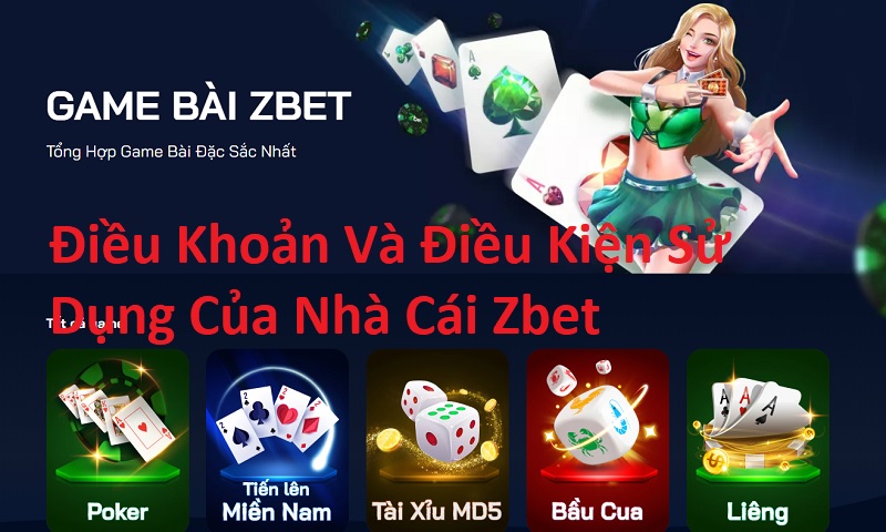 Điều Khoản Và Điều Kiện Sử Dụng của nhà cái Zbet